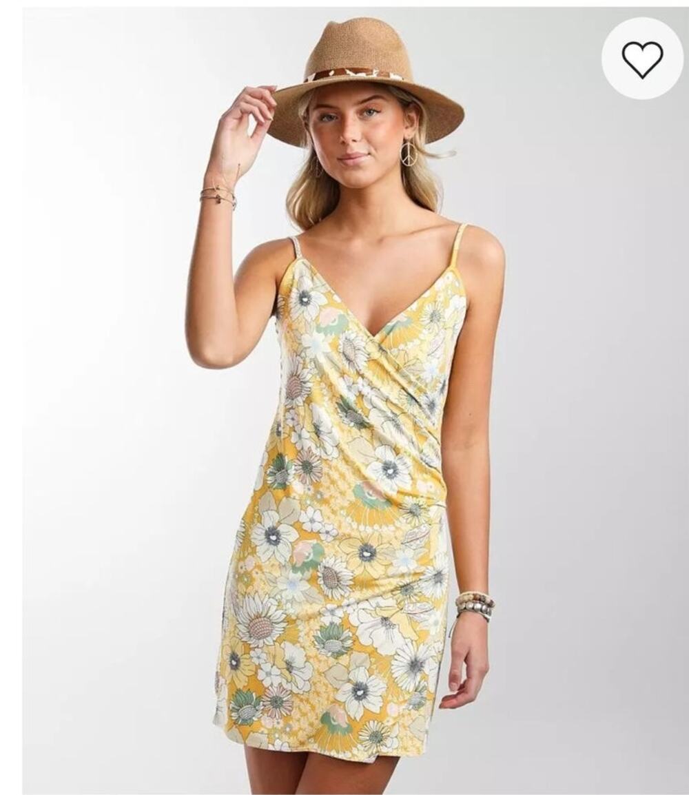O'Neill Women's Kiki Floral Mini Dress SZ Small Summer Girly Vacation Beach